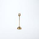 American Metalcraft Gold Harp Weighted Number Stand, 2 1/4 x 2 1/4 x 8 inch