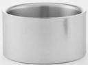 American Metalcraft Stainless Steel Satin Fininsh Wine Coaster, 4.75 x 4.75 x 2.5 inch