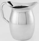 American Metalcraft Stainless Steel Mirror Finish Double Wall Bell Pitcher, 64 Ounce
