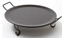 American Metalcraft Round Wrought Iron Griddle with Stand Set, 18 inch Diameter