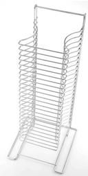 American Metalcraft Stainless Steel Pizza Rack, 1/2 inch Deep