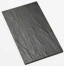 American Metalcraft Small Melamine Faux Slate Platter, 14 3/4 x 8 1/4 inch