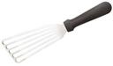 American Metalcraft Stainless Steel Slotted Spatula Fish Turner with Plastic Handle, 11 3/4 inch Length