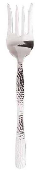 American Metalcraft Stainless Steel Hammered Finish Cold Meat Fork, 11 inch Length
