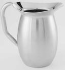 American Metalcraft Stainless Steel Satin Finish Double Wall Bell Pitcher, 44 Ounce