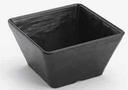 American Metalcraft Melamine Square Faux Slate Bowl, 23 Ounce