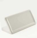 American Metalcraft Rectangular Ceramic Card Sign, 2 1/2 inch