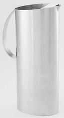 American Metalcraft Satin Finish Angled Water Pitcher, 54 Ounce
