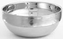 American Metalcraft Stainless Steel Stackable Double Wall Bowl, 10 Ounce