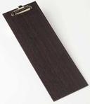 American Metalcraft Espresso Clipboard Wood Menu Holder, 4 1/2 x 12 1/2 inch