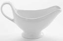 American Metalcraft Porcelain White Gravy Boat, 9 Ounce
