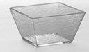 American Metalcraft Styrene Clear Round Rain Splashed Bowl, 23 Ounce