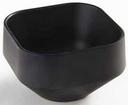 American Metalcraft Melamine Matte Finish Black Square Stackable Sauce Cup, 3 Ounce