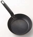 American Metalcraft Black Steel Fry Pan, 10 inch Dia