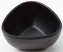 American Metalcraft Bamboo Fiber Black Triangular Sauce Cup, 2 Ounce