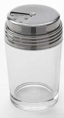 American Metalcraft Glass Clear Adjustable Dial Top Shaker, 6 Ounce