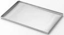 American Metalcraft Stainless Steel Tray with Sides, 10 x 4 1/2 x 1/2 inch