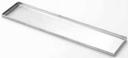 American Metalcraft Stainless Steel Tray with Sides, 20 1/8 x 4 1/2 x 1/2 inch