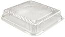 D and W Fine Pack Pet Square Dome Lid, 8 inch -- 500 per case