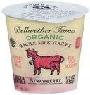 Bellwether Farms Organic Strawberry Whole Milk Yogurt, 5.3 Ounce -- 12 per case