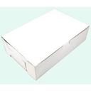 Southern Champion Tray White Non Window Lock Corner Bakery Box, 11 x 7.25 x 3 inch -- 250 per case.