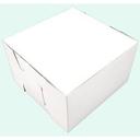 Southern Champion Tray White Non Window Lock Corner Bakery Box, 8 x 8 x 5 inch -- 100 per case.