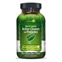 Irwin Naturals Active Cleanse and Probiotics Liquid Soft Gel, 60 count