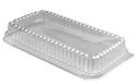 D and W Fine Pack Polystyrene Closeable Loaf Dome Only -- 500 per case.