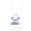 Hilex Quickmate EZ Thank You Stock Print Junior T-Shirt Bag, 20 Pound Capacity -- 1000 per case