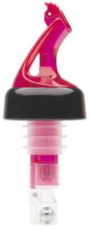 Bar Maid Premium Clear Pourer, 1 Ounce -- 12 per case