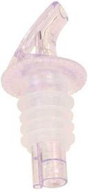 Bar Maid Premium Clear No Collar Pourer, 1.25 Ounce -- 12 per case