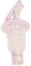Bar Maid Premium Clear No Collar Pourer, 1.5 Ounce -- 12 per case