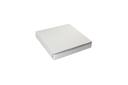 Boxit Lock Corner One Piece White Pizza Box, 9 x 9 x 1.5 inch -- 100 per case.