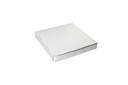 Boxit Lock Corner One Piece White Pizza Box, 10 x 10 x 1.5 inch -- 100 per case.