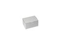 Boxit Lock Corner One Piece White Bakery Box, 5.5 x 4 x 2.875 inch -- 250 per case.