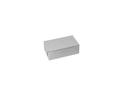 Boxit Lock Corner One Piece White Bakery Box, 6.25 x 3 3/4 x 2.125 inch -- 250 per case.