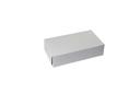 Boxit Lock Corner One Piece White Bakery Box, 10 x 6 x 2.5 inch -- 250 per case.