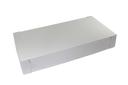 BOXit Corporation Two-Piece Lock Corner White Bakery Boxes,  23 Inch x 12 Inch x 3.5 Inch -- 50 per case