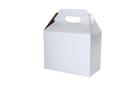 Boxit White Gable Boxes with Automatic Bottom, 9.5 x 5 x 5 inch -- 125 per case.