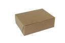 Boxit Lock Corner One Piece Kraft Bakery Box, 12 x 9 x 4 inch -- 100 per case.