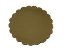 Boxit Gold Scalloped Cake Circle, 14 inch -- 100 per case.