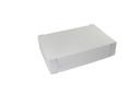 Boxit White Two Piece Lock Corner Donut Box, 16 x 11 x 3.5 inch -- 100 per case.