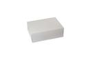 Boxit Automatic White 6 Corner Donut Box, 9.625 x 6 3/4 x 3 inch -- 250 per case.