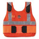 ergodyne Chill-Its 6225 Modacrylic Cotton Large and Extra Large Orange Premium FR Phase Change Cooling Vest