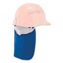 ergodyne Chill-Its 6717 Polymers Blue Cooling Hard Hat Pad and Neck Shade, 12.5 x 9.75 inch