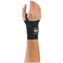 ergodyne ProFlex 4000 Black Large Left Hand Wrist Support, 7 to 8 inch