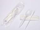 WNA Kiflpurc Medium Weight Spork Straw and Napkin -- 1000 per case