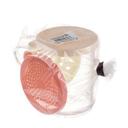 Tablecraft Dredge Shaker Set with Beige Rose Yellow Lid