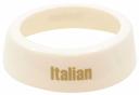 Tablecraft Plastic Italian Imprinted Salad Dressing White Collar