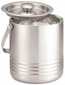 Tablecraft Stainless Steel Ice Bucket, 7.25 x 6.5 inch